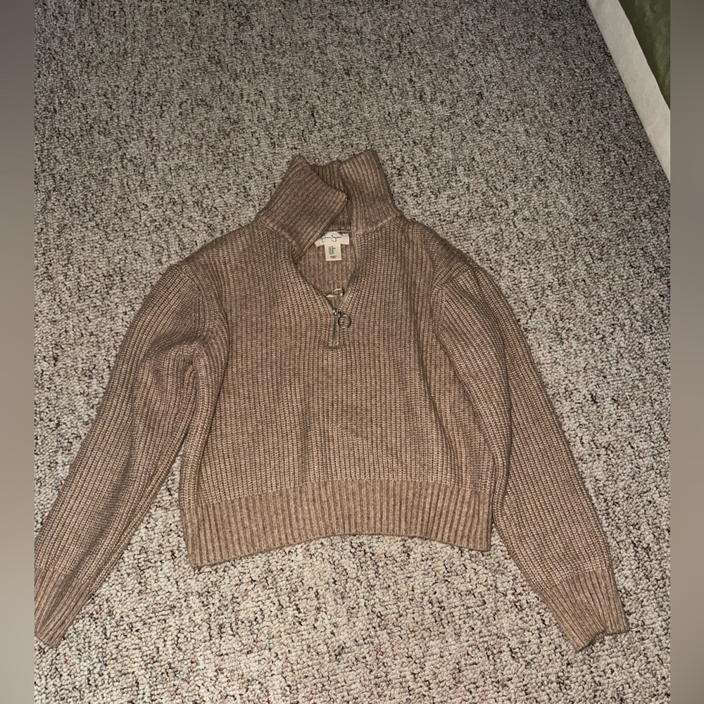 Jessica Simpson Taupe Turtleneck Sweater